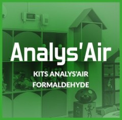 Kit Analys'air Formaldehyde