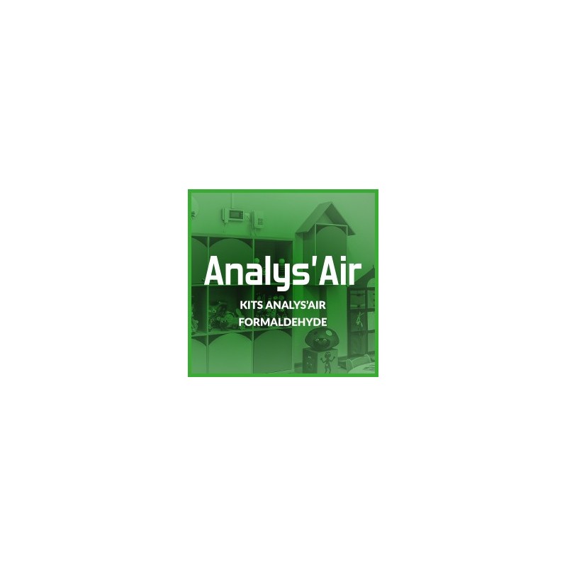 Kit Analys'air Formaldehyde