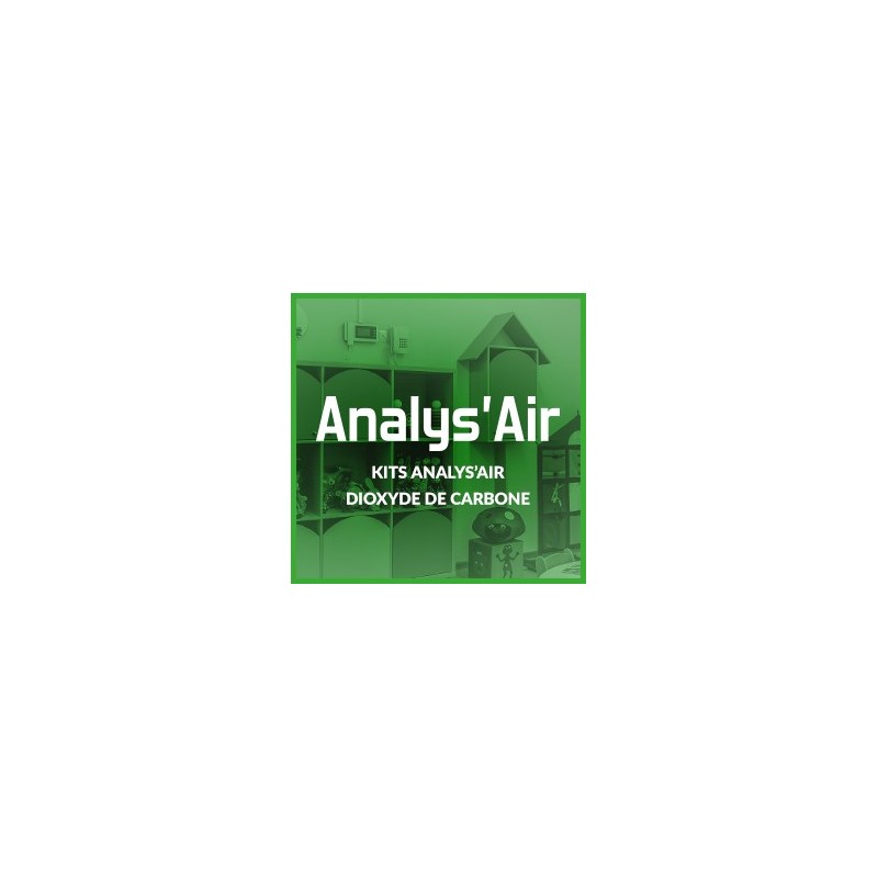 Kit Analys'air Dioxyde de carbone